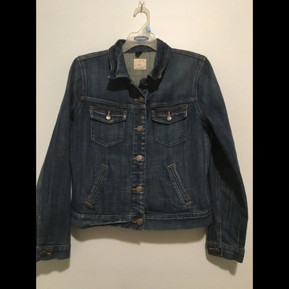 J. Crew Jean Jacket SS.
